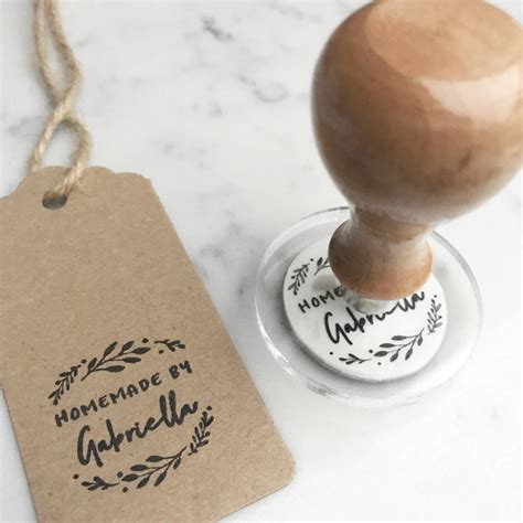 Personalised Homemade Stamp By Stomp Stamps | notonthehighstreet.com
