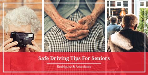 Safe Driving Tips For Seniors