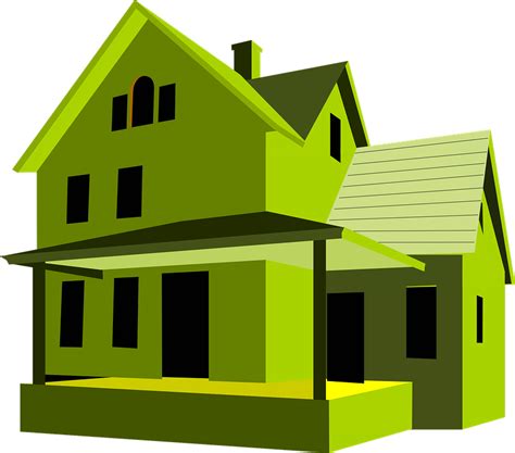 Rumah Hijau Bangunan Gambar Vektor Gratis Di Pixabay Pixabay