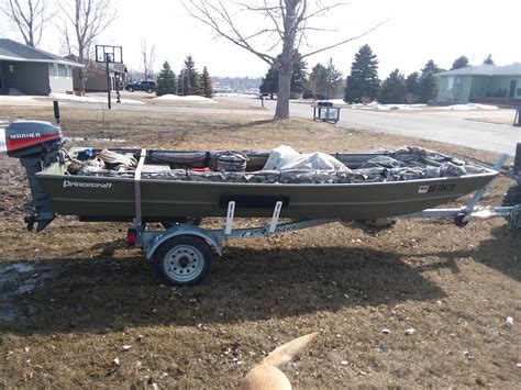 14 Foot Jon Boat Trailer ~ Wooden Kayaks