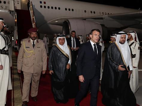 French President Arrives In Doha Menafn