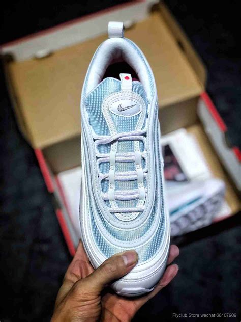 There are a lot of ways to describe these customized air max 97s, but boring isn't one of them. 潮牌MSCHF x INRI Nike Air Max 97 "Jesus Shoes" "圣水白冰蓝灰黑3M ...