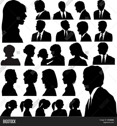 Silhouette People Vector And Photo Free Trial Bigstock