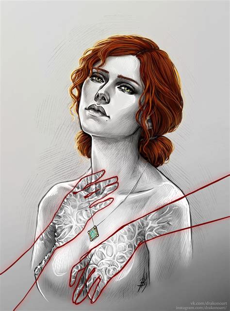 Triss Merigold By Nastyaskaya On Deviantart Triss Merigold The