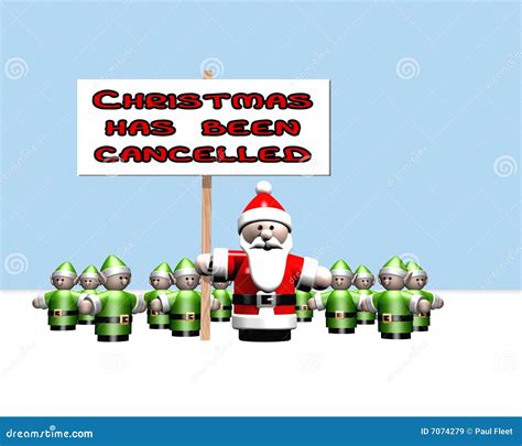Christmas Has Been Cancelled Royalty Free Stock Images Image 7074279