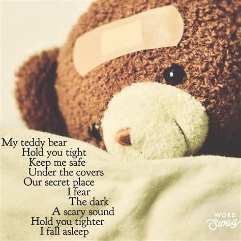 My Teddy Bear Teddy Bear Quotes Teddy Teddy Bear