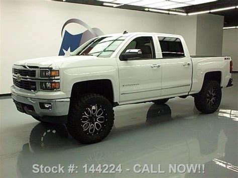 Find Used 2014 Chevy Silverado Ltz Crew Z71 Lift Rear Cam 20s 3k Texas