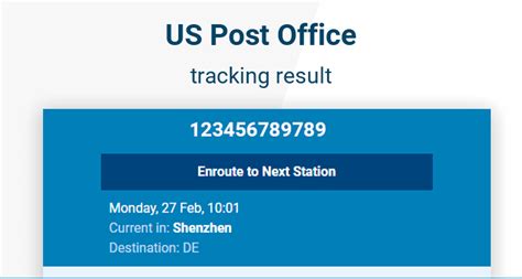 Us Post Office Tracking K2track