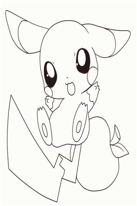 Pikachu Cute Girl Coloring Pages Coloring Pages