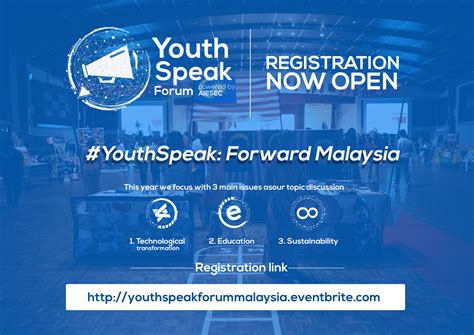 Youthspeak Forum Malaysia 2016 Tickets Fri 22 Jan 2016 At 0900