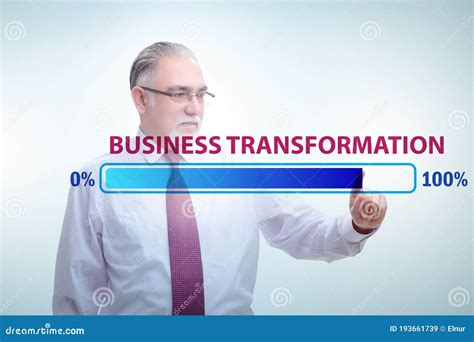 Concept Of Corporate Business Transformation Stock Image Image Of