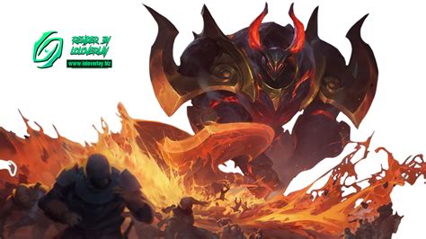 Infernal Mordekaiser Render By Lol0verlay On Deviantart League Of