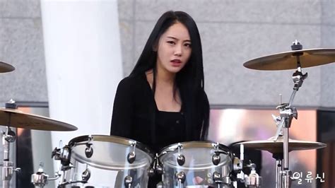 Hot Girl Hot Girl Korean Drummer Girl Drummer Korea YouTube