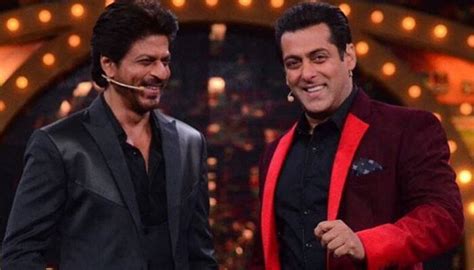 Shah Rukh Khan Shoots With Salman Khan For Aanand L Rais Film See Pic Movies News Zee News