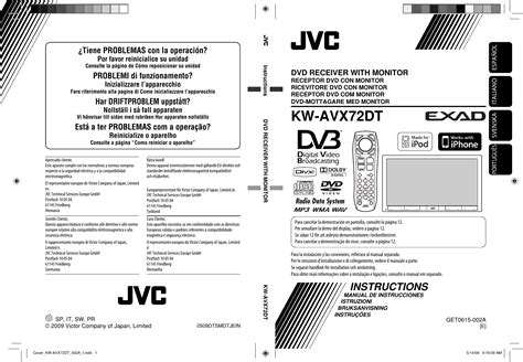 Jvc Kw Avx72dte Coverkw Avx72dt002af User Manual Get0615 002a