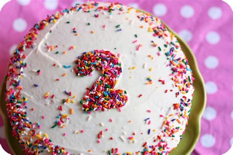 I can make a very good. Simple Homemade Birthday Cake - littlelifeofmine.com