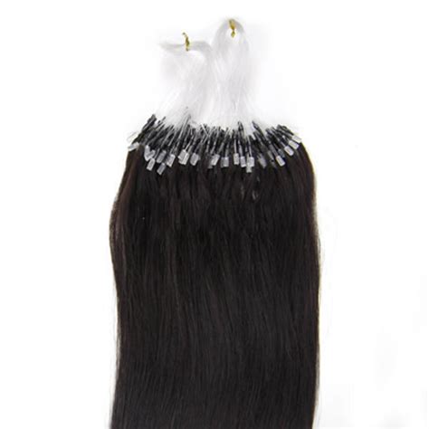 We have great 2020 hair extensions on sale. 22 Inch #1b Natural Black Micro Loop Human Hair Extensions ...