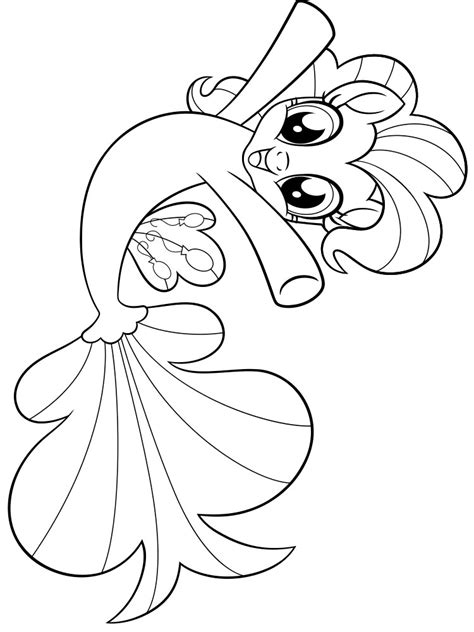 Friendship is magic series products and pictures are absolute favorites of little girls. My Little Pony Mermaid coloring pages. Download and print ...