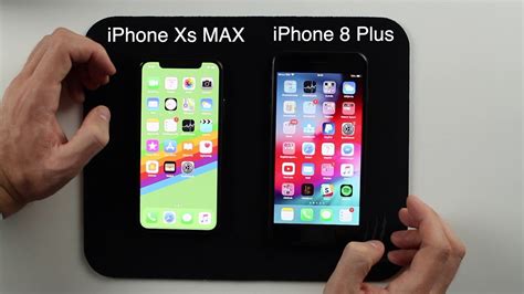 IPhone XS MAX VS IPhone 8 Plus Speed Test YouTube