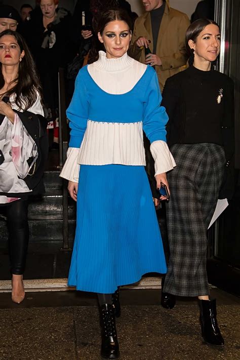 Olivia Palermo Leaving Prabal Gurung Show During New York Fashion Week
