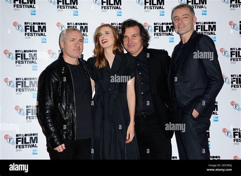 Damien Hirst Agyness Deyn Guest And Steve Mackey Attending The Electricity Premiere During The