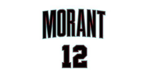 Ja Morant 12 Grizzlies Black Ja Morant T Shirt Teepublic
