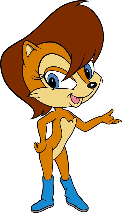 Classic Sally Acorn Clipart Full Size Clipart 574690 Pinclipart
