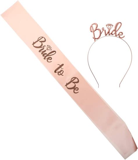 Buy Bride Headband Tiara And Sash Set Bride To Be T Bridal Shower