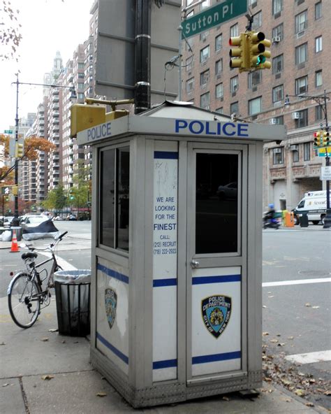 Nypd Police Booth Sutton Place New York City Jag9889 Flickr