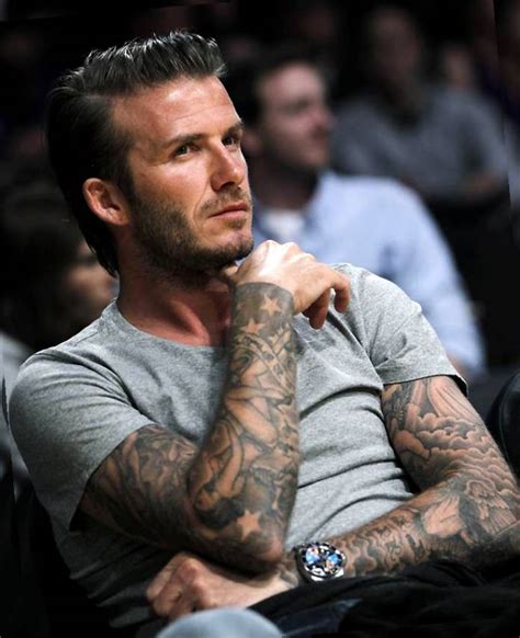 David Beckham Tattoos We Need Fun