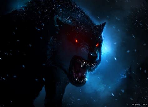 Scary Wolf Wallpapers Wallpaper Cave
