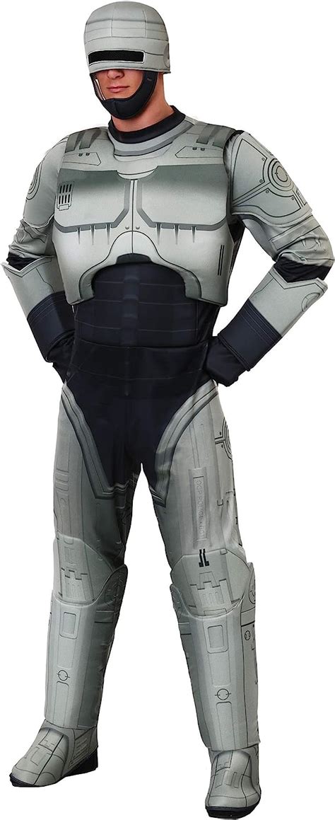 Adult Robocop Fancy Dress Costume Small Medium Amazon Co Uk Toys Games