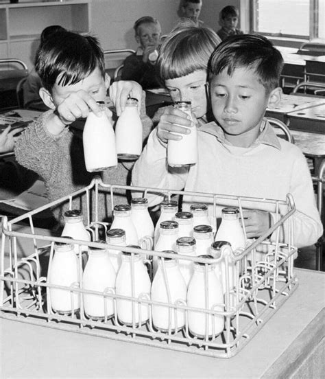 Primary Tiny Milk Bottles For Morning Break Baby Boomer Years