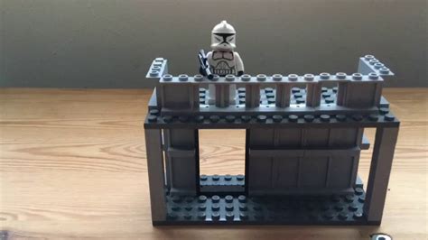 How To Build An Easy Lego Star Wars Bunker Youtube