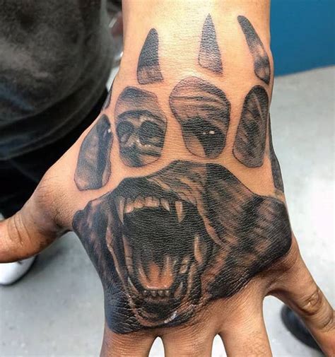 Keeps a medium stubble beard. 100 Bear Claw Tattoo Designs For Men - Sharp Ink Ideas
