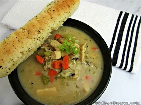 Cover and remove from heat. Copycat Panera Chicken and Wild Rice Soup | Clean Fingers ...