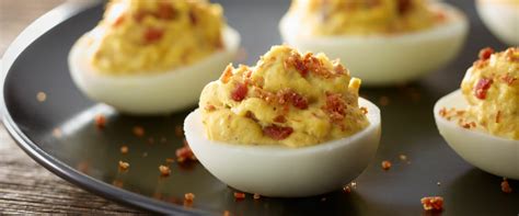 Bacon Topped Deviled Eggs Hormel Foods