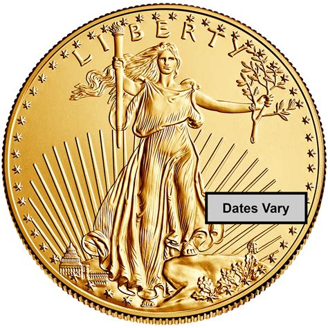 1 Oz American Gold Eagle Coin Bu Dates Vary Ebay