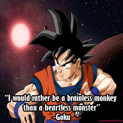 16 Inspirational Goku Quotes Out Of This World Waveripperofficial