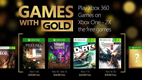Double Free Games With Gold November 2015 Xbox Onexbox 360 Hd Youtube