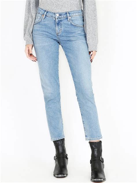 Citizens Of Humanity Elsa Mid Rise Slim Fit Crop Jean Refresh