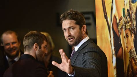 Gerard Butler Was ‘rushed To Hospital After An La Motorbike Accident Marie Claire Uk