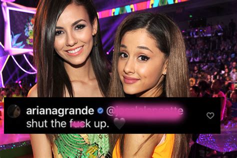 Ariana Grande And Victoria Justices Feud Is Reignited On The 10 Year