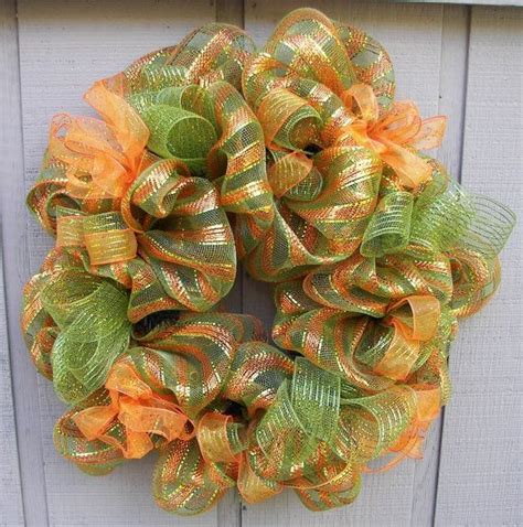 Fall deco mesh found in: Deco+Mesh+Wreath+in+Fall+Colors+by+CorinnesCottage+on+Etsy ...