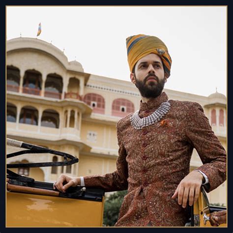A Raghavendra Rathore Man Is Effortlessly Stylish And Emulates Timeless