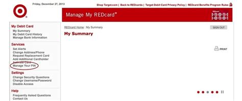 The target redcard is an attractive offer if you're a target shopper. How to Change Your REDcard Debit Card Pin Number