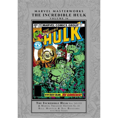 Marvel Masterworks The Incredible Hulk Vol 16 Smart Home Zatu Home