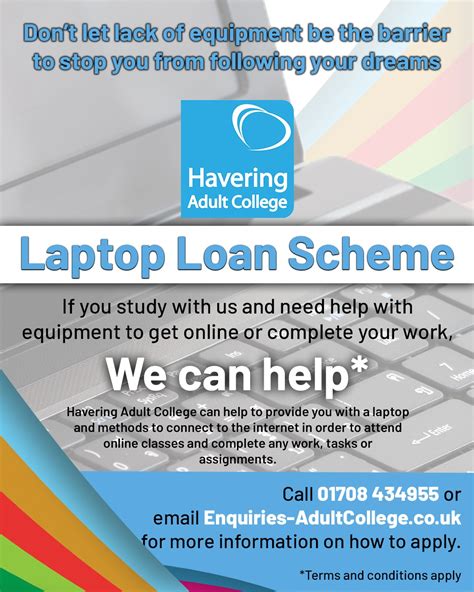 Laptop Loan Scheme To Help You Reach Your Goals Havering Adult College