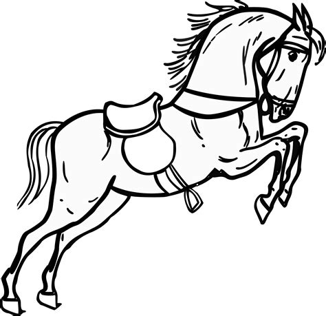 Best Horse Clipart Black and White #28964 - Clipartion.com