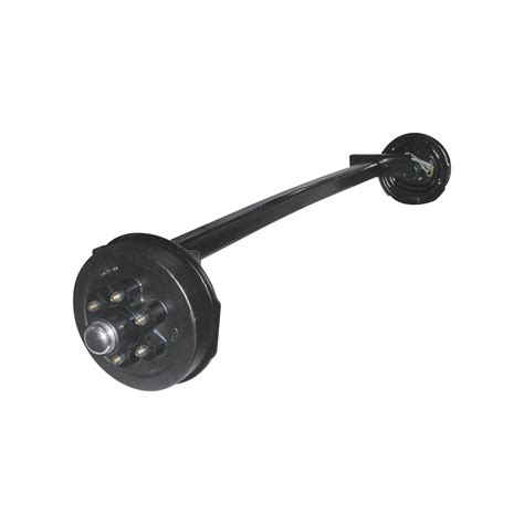 (pack of 4) trailer axle kit with hubs, spindles, grease seals, caps & bearings. Reliable Rubber Torsion Trailer Axle — 6000-Lb. Capacity ...